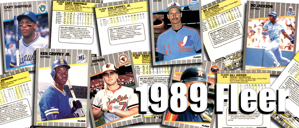 1989 Fleer Baseball Cards 